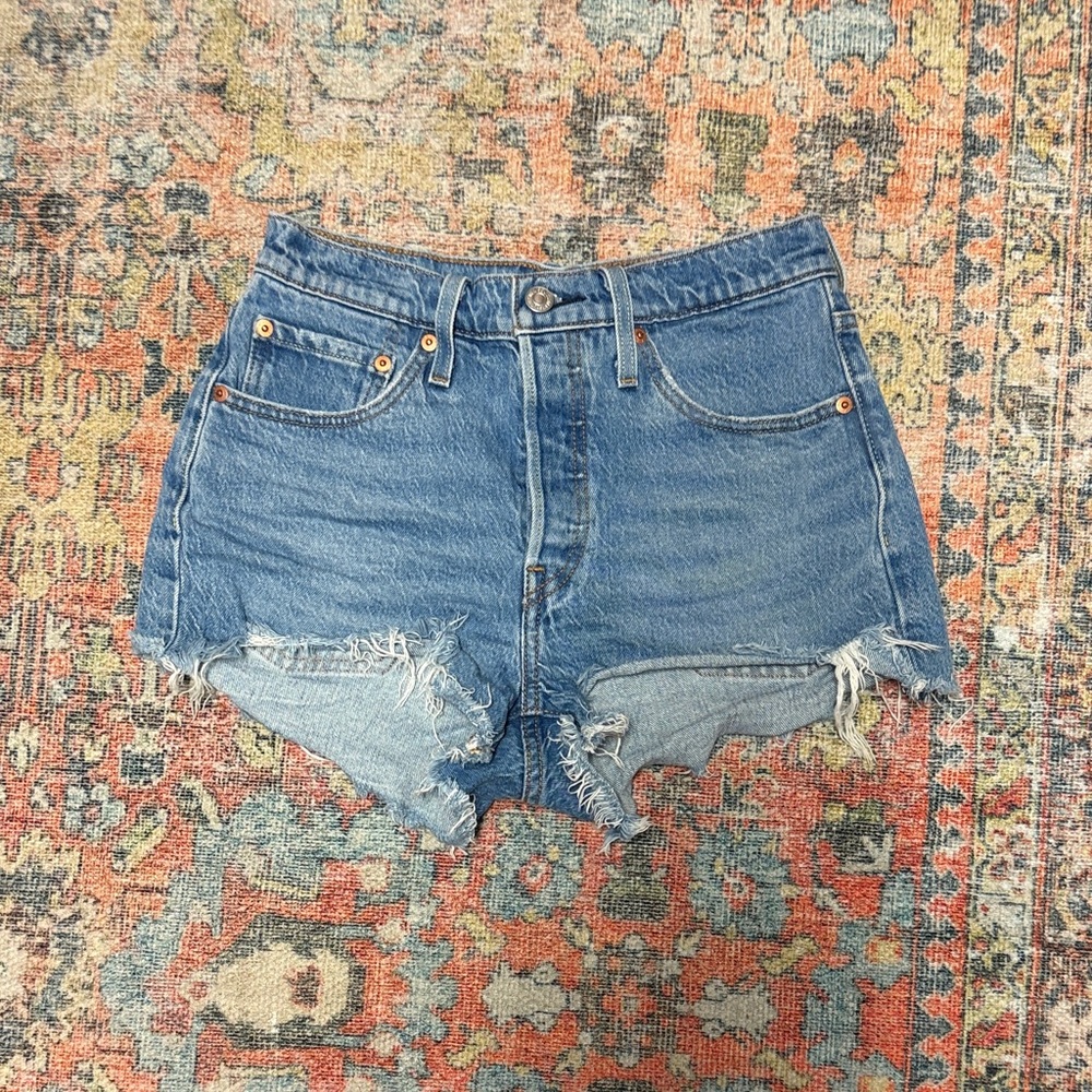 Levi's Classic Blue Jean Shorts